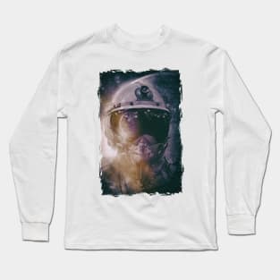 Mysterious Space Man Alien Long Sleeve T-Shirt